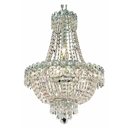 Royal Cut Clear Crystal Century 8-Light